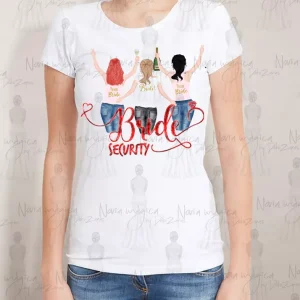 Camiseta mujer personalizada con inicial ⋆ Mi Varita Mágica