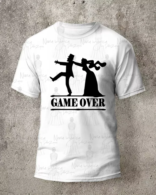 Camiseta de hombre "Game Over"