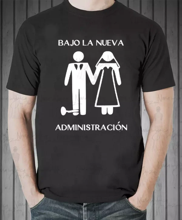 Camiseta de hombre "Bajo la nueva administración" - Imagen 2