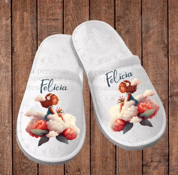 Slippers modelo Felícia