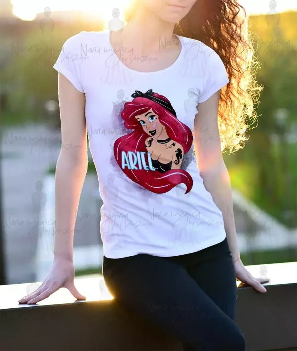 camiseta ariel