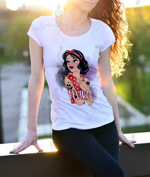 camiseta blancanieves elvira