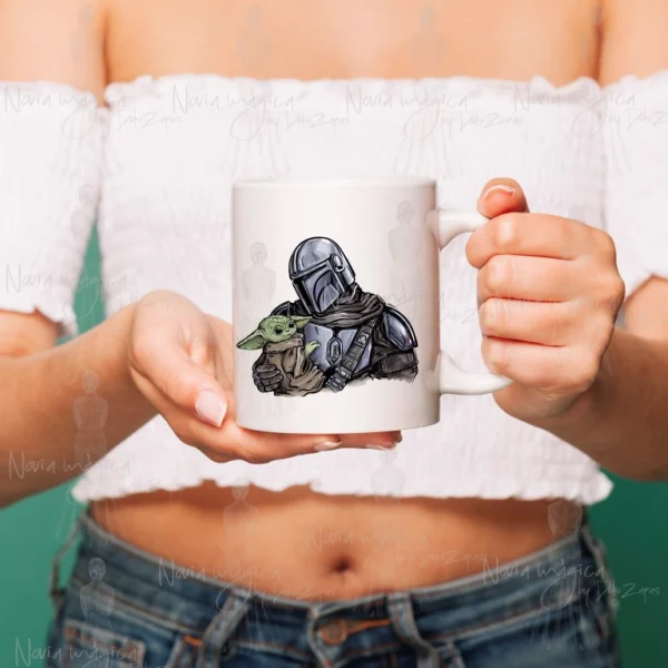 Taza día del padre "Baby Yoda"