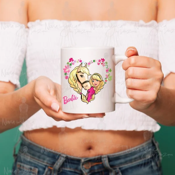 Taza Barbie