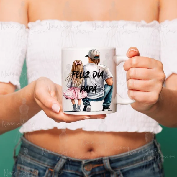 Taza Feliz día papá