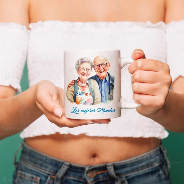 Taza Los mejores abuelos