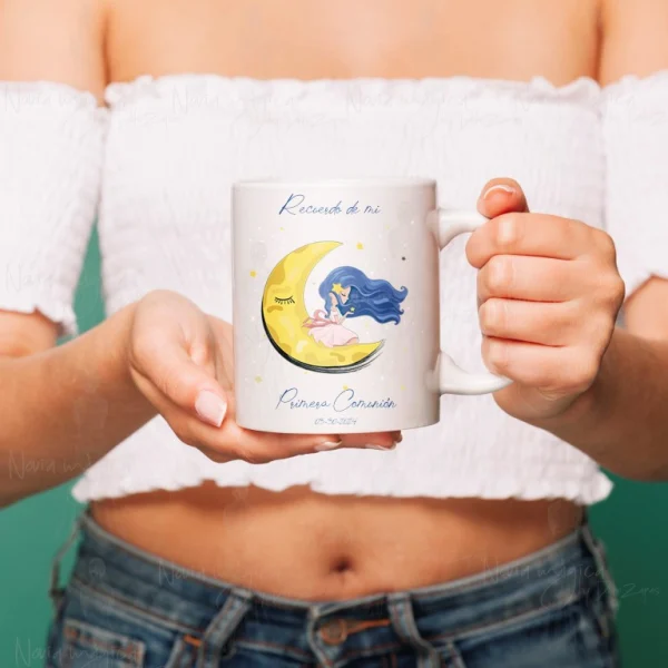 Taza Primera Comunión Luna