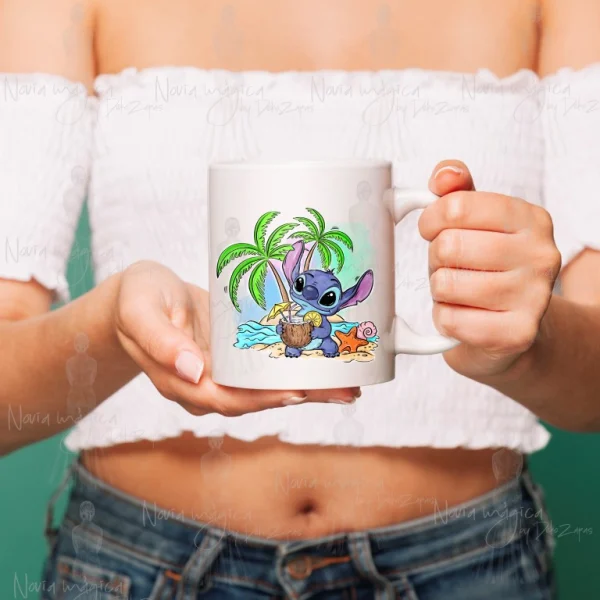 Taza Stich on the beach